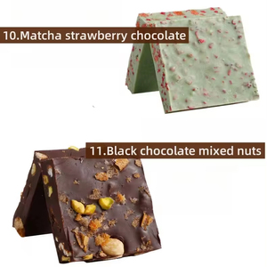 Factory Wholesale Snacks Cheap Quality Candy <strong>Composite</strong> bar <strong>Chocolate</strong> Variety of Flavors Mixed Nuts and Hazelnut <strong>Chocolate</strong> - Product Image 4