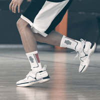 Chaussettes de course certifiées GRS, chaussettes athlétiques écologiques durables, chaussettes de sport personnalisées avec étiquette privée