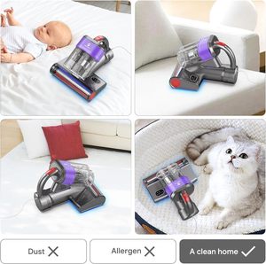 OEM Customization P820 Vacuum Cleaner Dust Mite Controller with UV Lights for Baby <strong>Bed</strong> Sofa &amp; <strong>Mattress</strong> <strong>Cleaning</strong> - Product Image 6