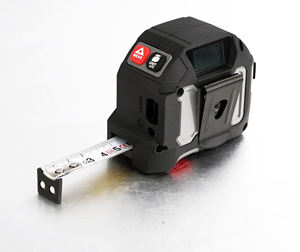 महान दीवार नई 1 में 2 लेजर दूरी मीटर 40m + लेजर रेंज फाइंडर इलेक्ट्रॉनिक शासक वापस लेने योग्य इस्पात टेप उपाय - Product Image 2