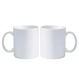 Tasses personnalisables, Tasse à café blanche, fournisseur tasses en céramique Tasas Tazas Para Sublimar 12 oz 15oz tasses en céramique