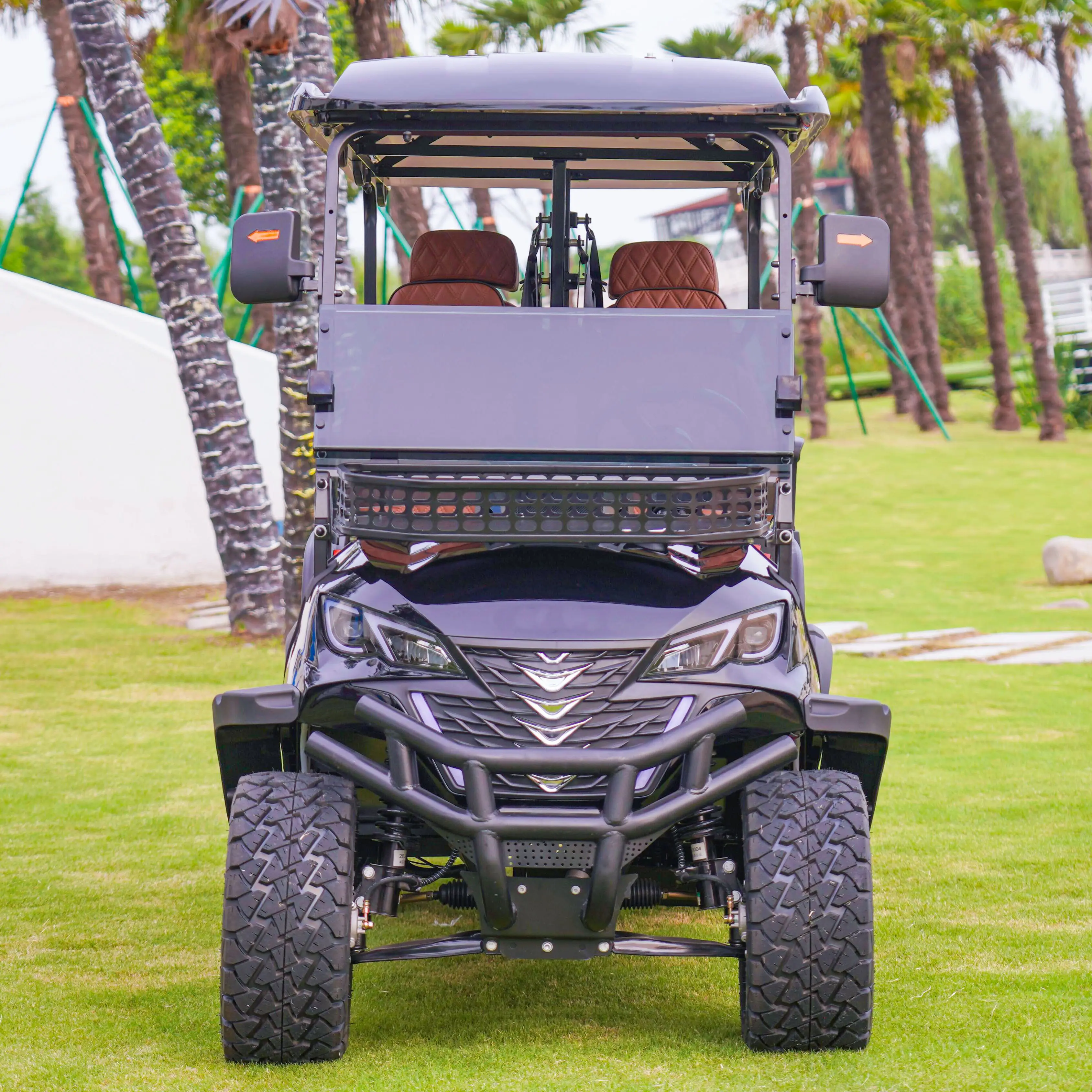 2024 Customized 72V Lithium Battery Off-Road Electric Golf Cart Hunting Buggy