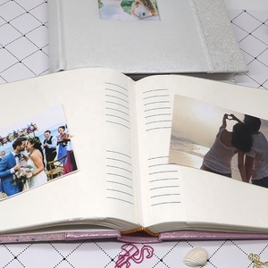 13x18cm 200 foto il nostro <span class=keywords><strong>Album</strong></span> di nozze, <span class=keywords><strong>Album</strong></span> fotografico 5x7 PU bianco/rosa per il matrimonio, Annuiversary, Baby - Product Image 2