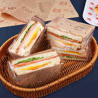Papier de cuisson imprimable, antiadhésif, épaissi, résistant à la chaleur jusqu'à 450 degrés ° Papier d'emballage alimentaire jetable pour la pâtisserie et l'emballage des sandwichs