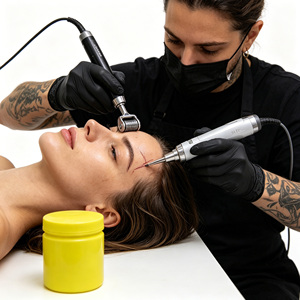 Premium 500g Tattoo Repair Cream High Purity Color <b>Lock</b> for Permanent Makeup Artist Professional Salon Use - Product Image 2