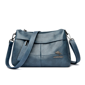 Bolsos de Mano de Lujo para Mujer al por Mayor, Bolsos de Cuero PU Suave, Bolsos de Hombro y Bandolera para Mujer - Product Image 1