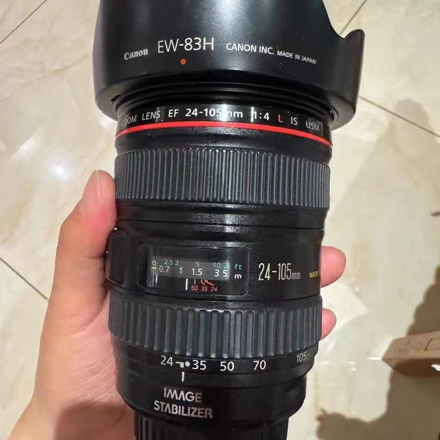 Lens 24-105 mm High quality Original Second hand used Brand Camera HD Anti-shake Zoom Lens