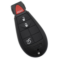 Clé télécommande auto 4 boutons 433 MHz avec puce transpondeur ID46 FCCID M3N5WY783X IYZ-C01C, télécommande de voiture sans clé pour fournitures de serrurier