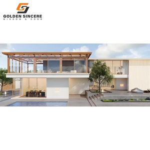 GS Verrière haut de gamme avec toit lucarne pour l'architecture de villa de luxe - Product Image 2