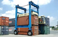 Yeni Elektrikli 30 Ton Mini Mastlı Lastik Tekerlekli Çelik Halatlı Vinç Kolu El Zinciri Metal Nakliye Konteyneri Mobil Seyahat Lifti Kaldırma Aparatı