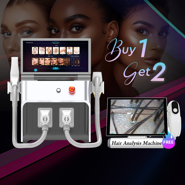 High Power 4000w 15X40 TEC 3 4 Wavelengths Diode 808 Lasering Hair Removal Lasering Diode Machine