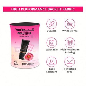 Trade Show Pop-Up Counter Booth <b>Foldable</b> Table Portable Trade Show <b>Desk</b> Promo Products Pop up Table for Events - Product Image 3