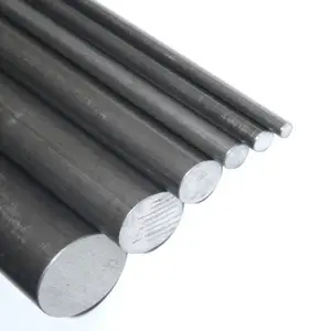 Barra de aço de carbono q235 a106 graus. b q355, barra redonda sólida de alta qualidade