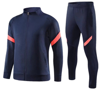 Vêtements d'équipe de jeu d'hiver à manches longues pour hommes maillot d'entraînement de football à planche légère uniforme pour enfants vêtements de football imprimés