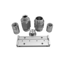 Services de fraisage CNC de précision sur mesure pour l'acier inoxydable et les alliages d'aluminium, perçage pour usinage à tolérance de précision