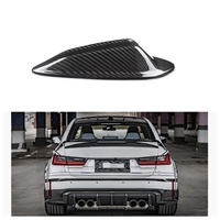 Ailerons de requin automobiles de haute qualité 2021-IN, adaptés aux BMW M3 M4 G80 G81 G82 G83, en fibre de carbone sèche (type adhésif)