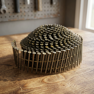 APLUS FC180x45WMF Clou en bobine 1,83 mm Tige en fer Diamètre de la tête 4,7 mm Longueur 45 mm Angle 15 degrés 36 bobines/CTN pour collection de fils - Product Image 2
