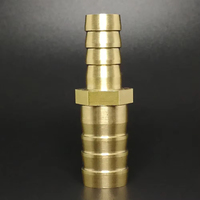 2.5 3 4 6 8 10 12 14 16 19 25 32 mm tuyau Barb Hosetail droit réducteur adaptateur transfert laiton raccord de tuyau eau gaz