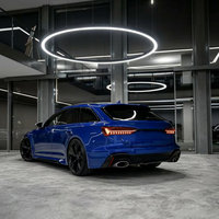 Jantes de course concaves en aluminium 6061-T6 forgé sur mesure, finition noir piano, 5X112 5X120, pour Audi RS6 RS7 BMW M5, 19 20 21 22 pouces