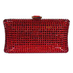Bolsos de mano de noche con diseño de diamantes, bolsos de mano de lujo para boda, color rojo/plateado/dorado/<span class=keywords><strong>morado</strong></span>, bolsos de mano de cristal para mujer, bolsos de fiesta para mujer - Product Image 4