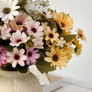 Großhandel Hersteller Simulation Kunststoff Gänseblümchen Blumen sträuße Künstliche Blume Kleine wilde Chrysantheme - Product Image 6