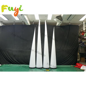 大型反射インフレータブルコーンイベントデコレーションプロモーションディスプレイ巨大アートインスタレーションブローアップミラーコニカル - Product Image 5