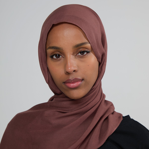 Nuevo diseño personalizado Impresión digital Bloqueo de color Bufanda larga modal Hijab Material de algodón de rayón Premium Transpirable Todas las estaciones - Product Image 2