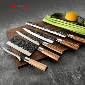 <span class=keywords><strong>Juego</strong></span> <span class=keywords><strong>de</strong></span> <span class=keywords><strong>Cuchillos</strong></span> <span class=keywords><strong>de</strong></span> Cocina Japoneses <span class=keywords><strong>de</strong></span> Acero con Alto Contenido <span class=keywords><strong>de</strong></span> Carbono, Forjados a Mano, con Mango <span class=keywords><strong>de</strong></span> Madera - Product Image 3