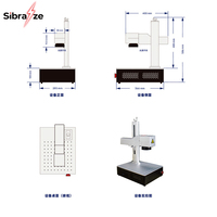 Mini Marqueur Laser Fibre Pliable de Bureau 20W 30W 50W 60W, Machine de Gravure Métal et Bijoux à Faible Encombrement