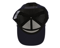 Gorras de golf con cuerda impermeables de ajuste seco de poliéster de 6 paneles para hombre con logotipo personalizado, gorras deportivas de Polo a prueba de agua con agujero para camiseta de golf