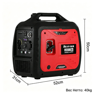 เครื่องกำเนิดไฟฟ้าเบนซินแบบพกพา 4500W 4.5kW เงียบ สำหรับสำรองไฟฉุกเฉินและไฟดับ รุ่น T4500 น้ำหนักเบา - Product Image 3