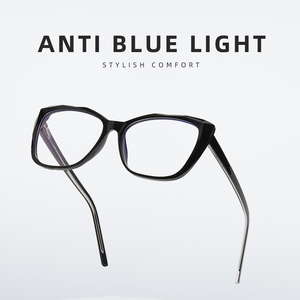 Armazones de métal léopard <span class=keywords><strong>2023</strong></span> femmes bleu anti-lumière <span class=keywords><strong>lunette</strong></span> mz10-19 flexible ra 55-18-140 fabricant en gros lunettes sans <span class=keywords><strong>monture</strong></span> - Product Image 4