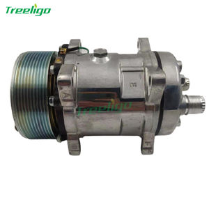 <span class=keywords><strong>Compresseur</strong></span> universel de climatisation pour véhicule 24V <span class=keywords><strong>Sanden</strong></span> 7H15 10PK 119mm - Product Image 1