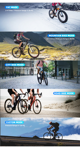 NEWO BL06 Bomba de Bicicleta Mini de Doble Pantalla con Flujo de 20L/min, Inflador de Neumáticos Inalámbrico de 120PSI para Bicicletas de Carretera y Montaña - Product Image 3