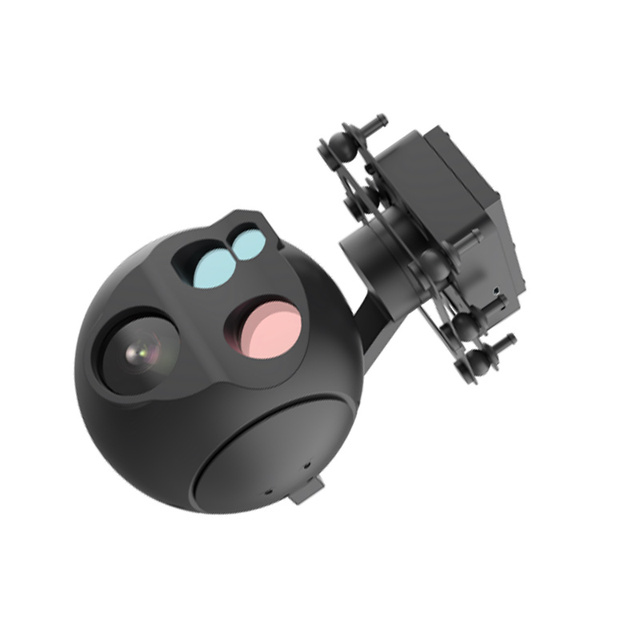Positioning Pod Uav Camera Infrared Pod 3 Axis 3 Light Stability 640x512 Thermal Sensor MD130 45mm Uav Camera