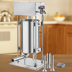 Macchina Elettrica per Riempimento Salsicce con Capacità di 15L e Controllo della Velocità - Product Image 4