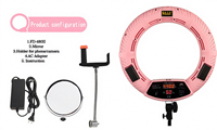 Lampu Flash Fashion Baru dan Berkualitas Tinggi FD 480II Lampu Cincin Warna-warni untuk Kamera Ponsel & Tripod Stand Lampu Selfie