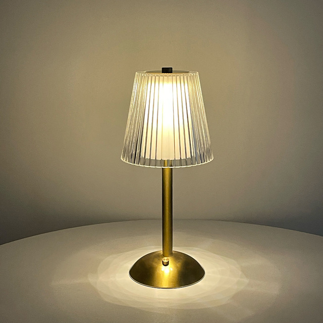 Table Lamps Dimmable Crystal Table Lamp 3 Colors Led Gold Touch Desk Lamp Rechargeable Cordless