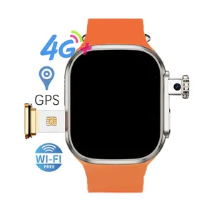 Hochwertige 4G Smartwatch 1000mah globale Version Smartwatches Kinder IP67 wasserdichter GPS-Tracker mit Kamera WiFi TikTok