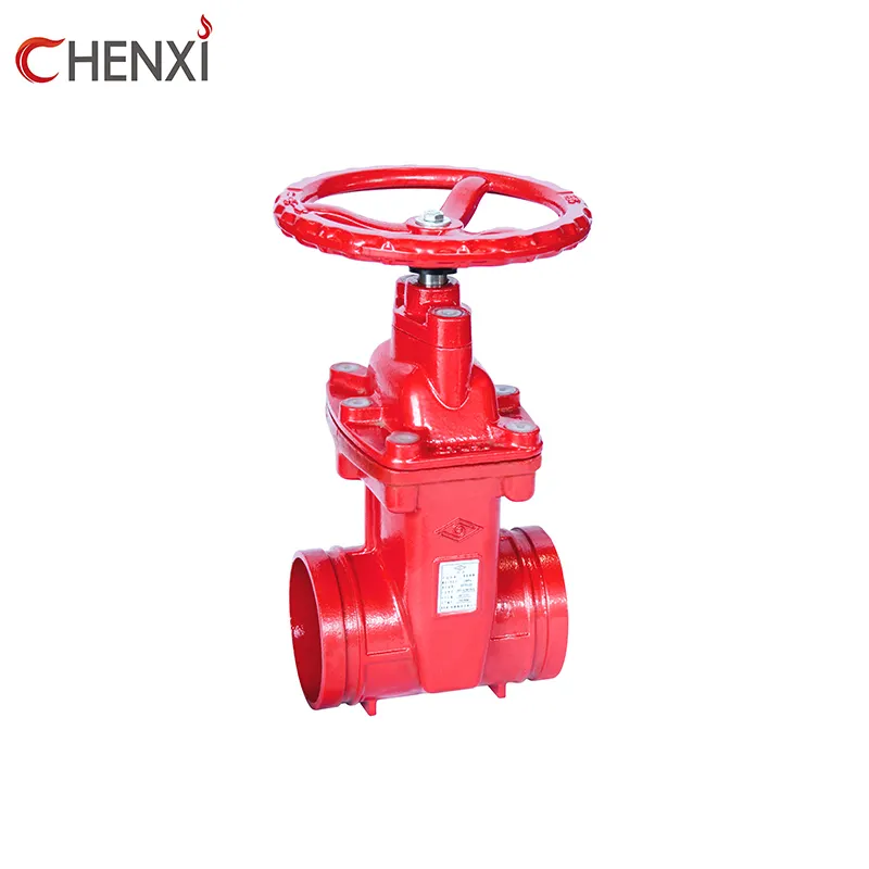 UL/FM Listed Grooved Resilient NRS Gate Valve Non-Rising Stem Gate Valve