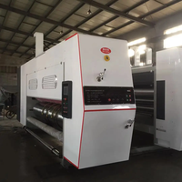 ZHENHUA-SYKM automatique boîte ondulée couleur Flexo impression rainurage Die empileur Type couleur Flexo plomb bord chargeur Machine
