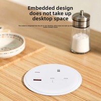 Boîtier de prise intelligente en plastique OEM/ODM de haute qualité pour hôtel, maison connectée, bouton intelligent, charge rapide PD 65W