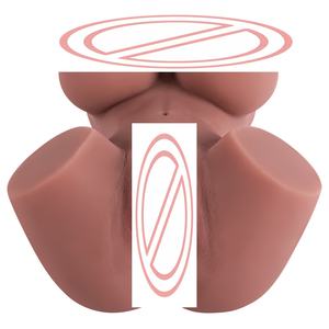 Bambole Sessuali in Silicone Realistiche a Mezzo Busto con Vagina Reale e <span class=keywords><strong>Seno</strong></span> <span class=keywords><strong>Morbido</strong></span> per Masturbazione Maschile, Prodotti Torso Sexy BJD-A024-2 - Product Image 3