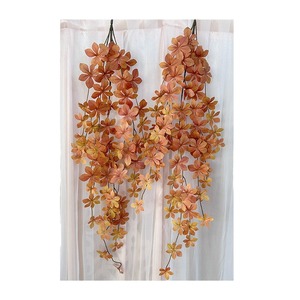 Mur végétal artificiel Queyiyi, plante suspendue en plastique, décoration de plafond pour mariage, fleurs vertes, décoration intérieure pour la maison - Product Image 5