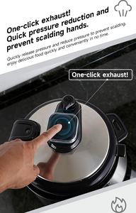 Vente en gros d'usine OEM ODM 5L 6L 8L 10L 12L Autocuiseur électrique multifonction en acier inoxydable, marmite haute pression, <span class=keywords><strong>cuiseur</strong></span> à <span class=keywords><strong>riz</strong></span> - Product Image 3