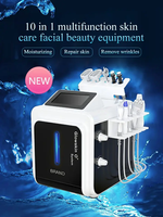 Équipement de beauté lifting du visage machine de dermabrasion médicale machine à peler à jet pour salon spa