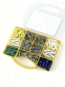 ชุดสกรูสแตนเลสและท่อพลาสติกขยายตัว พร้อมพุกยึดแบบขยายตัวพร้อมสกรู<span class=keywords><strong>เจาะ</strong></span>ตัวเองเคลือบสังกะสีสำหรับผนังยิปซัม - Product Image 6