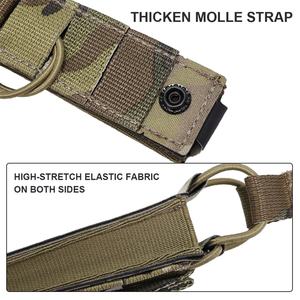 Bolsa Táctica Molle para Cargador Individual de 9MM, Bolsa de Accesorios para Chaleco, Equipo de Defensa Personal - Product Image 3