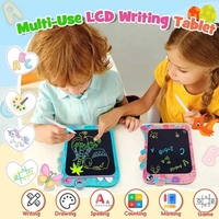 Tablette d'écriture LCD 8,5 pouces pour enfants, tableau d'apprentissage des dinosaures, jouet pour tout-petits, cadeau pour enfants
