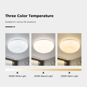 Nouvelles lampes de plafond LED modernes en fer et PVC pour l'intérieur, idéales pour la <span class=keywords><strong>maison</strong></span>, la chambre et le <span class=keywords><strong>salon</strong></span> - Product Image 4